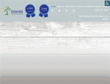 Tablet Screenshot of islandschiro.com